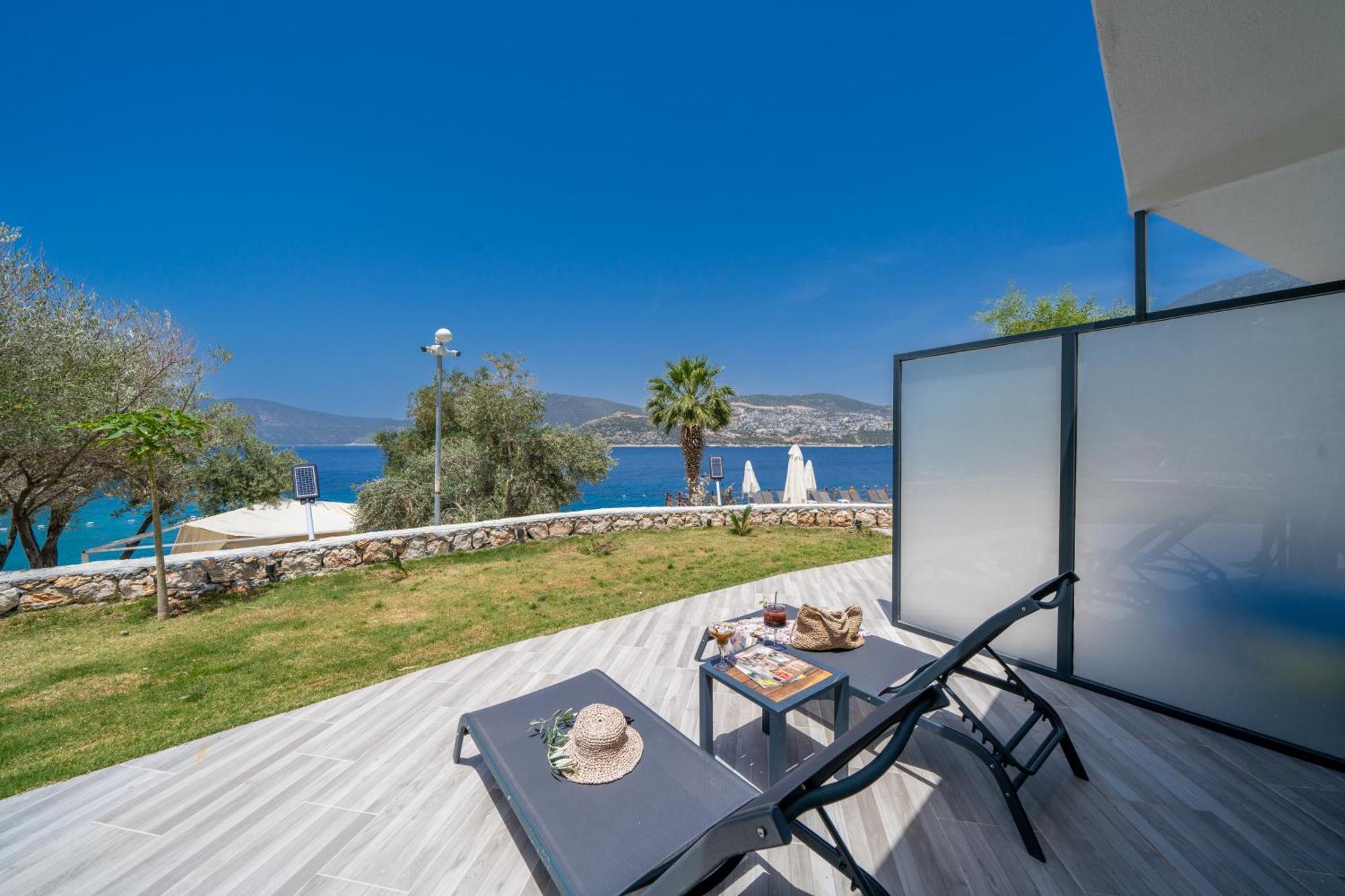 Kalkan Beach Park Hotel Kas Exterior photo